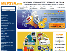 Tablet Screenshot of mepssa.com